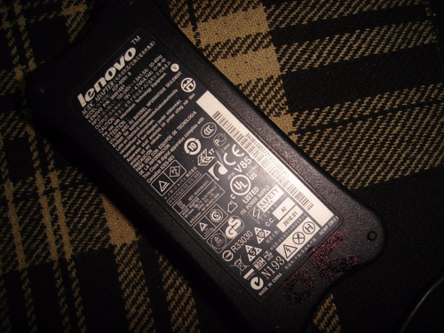 Fuente Cargador Lenovo  Mod. Adp-90rh B 19v-4,7amp.sin Envio