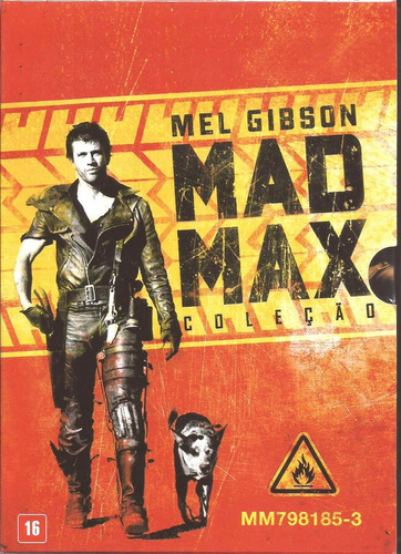 Trilogia Mad Max + A Caçada + Além Da Cúpula Do Trovão - Dvd