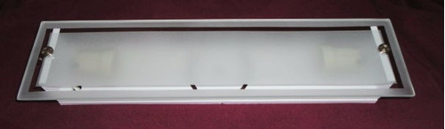 Difusor Para Pared Para 2 Luces En Vidrio Plano Unico!!