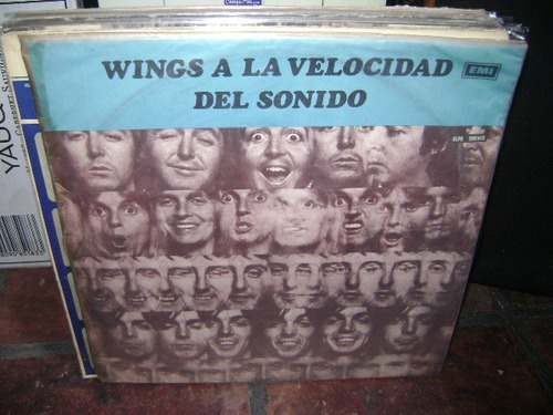 Mc Cartney Wings Velocidad De Sonido Vinilo Uruguay Beatles 