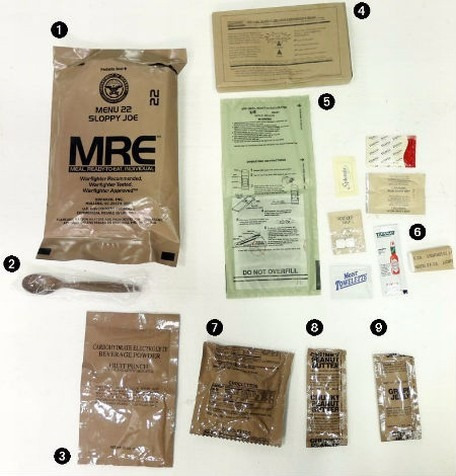 Racion Comida Militar Mre Menu 22 Asian Style Beef Strips