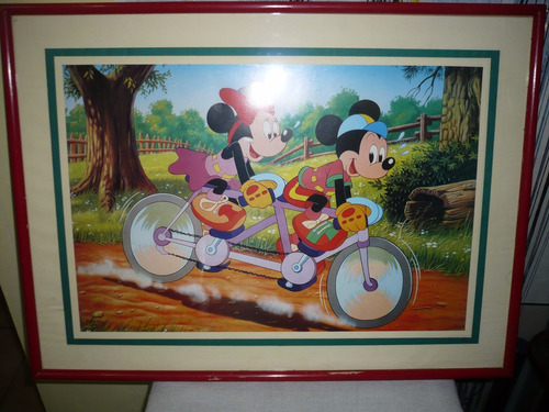 Cuadro Disney Mickey Y Minnie