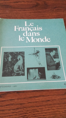 Le Francais Dans Le Mondeseptiembre 1966 1971 Nro. 43