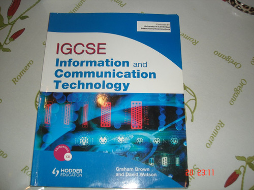 Information And Communication Technology Igcse Hodder