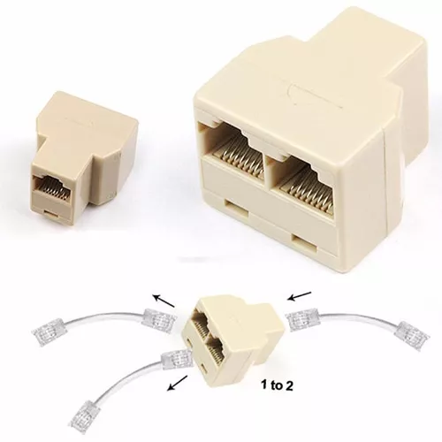 Duplicador Rj45 Doble Salida Miyoshi 