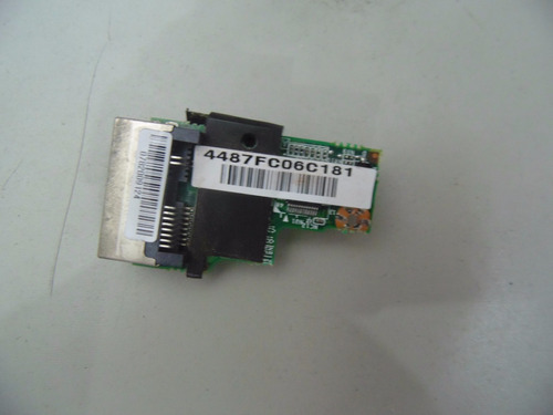 Placa Rj45 Rj11 Para O Notebook Cce Info E35b 35gwi3510-10