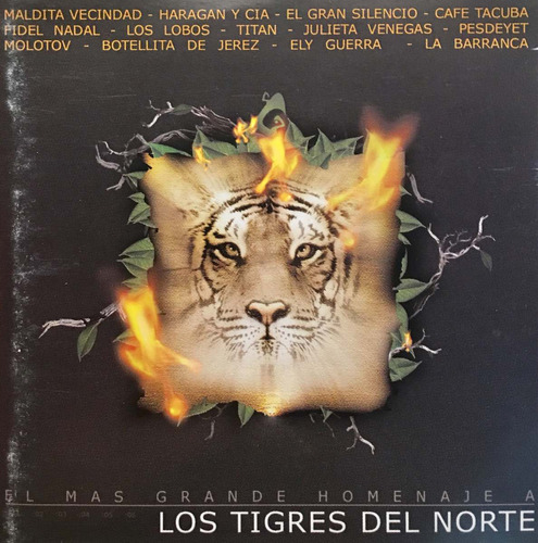 Cd Los Tigres Del Norte El Mas Grande Homenaje A