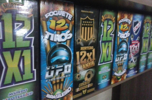 Bombarda,12tiros ,foguete,fuegos Artificiales,caja $350.