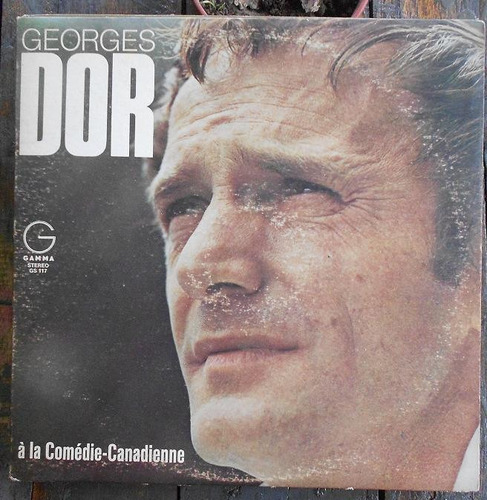 Georges Dor A La Comédie-canadienne Lp Vinilo Canadá Ex