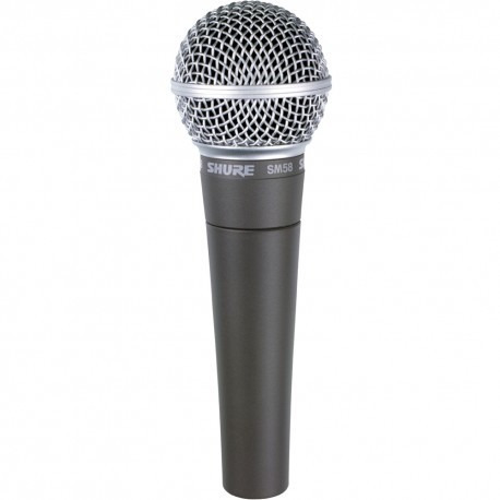 Shure Sm58 -lc Microfono Dinamico,cardioide Con Funda