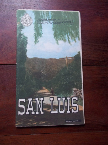 Aca San Luis Antigua Carta Turistica 1965 En La Plata