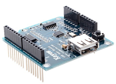 Shield Usb Host Arduino Due Robot Avr Android Adk