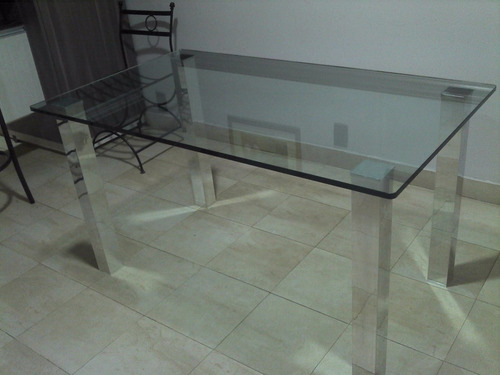 Mesa Vidrio Y Pegado Laser Uv