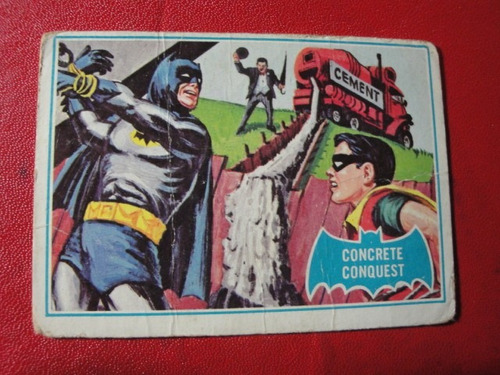 Figuritas Batman Cards 1966 Usa 28b