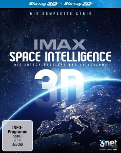 Imax Space Intelligence 3d - Box 3 Blu Rays, Lacrado