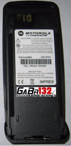Batería Genérica De Litio Ion Portátil Motorola Dgp4150 6150