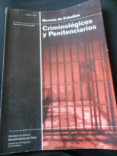 Revista De Estudios Criminológicos  N° 9, Dic 2006