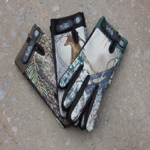 Guantes Tácticos De Cacería Color Realtree Novedad