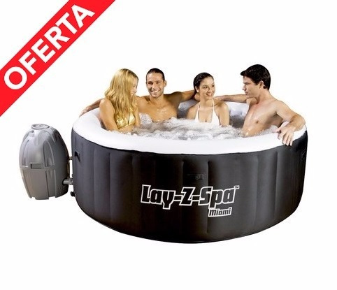 Jacuzzi Inflable Spa Calentador Burbujas Masaje Aire Bomba