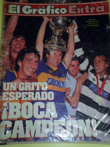 El Gráfico Extra - Boca Campeón Supercopa 1989