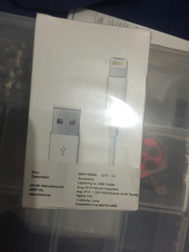 Apple iPhone, 5, 5s, 6, 6s, Plus, iPad, Carregador*original*