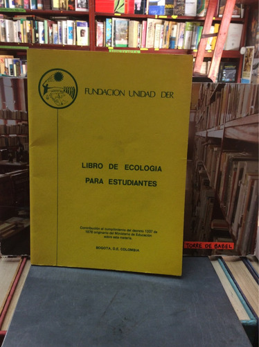 Libro De Ecología Para Estudiantes. Colegio Ciencias