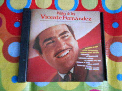 Vicente Fernandez Cd Palabra De Rey 1998