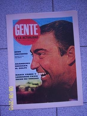 Lamina De Revista Gente  Y La Actualidad 1965