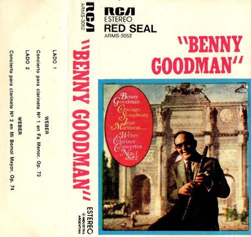 Benny Goodman      Weber Conciertos Para Clarinete Nº 1 Y  2