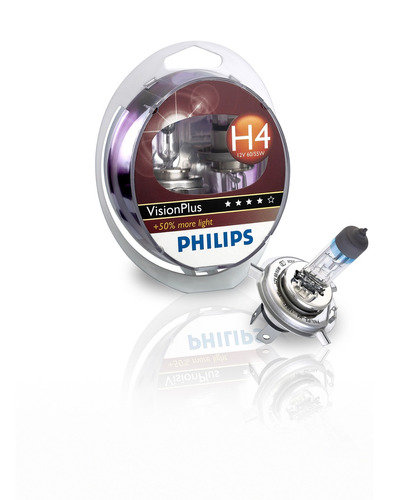 Lampara Halógena Blue Vision Philips - H4 12v 60/55w