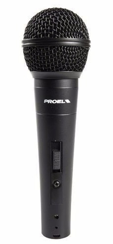 Proel Dm800 Microfono Dinamico Cardioide Conector Xlr