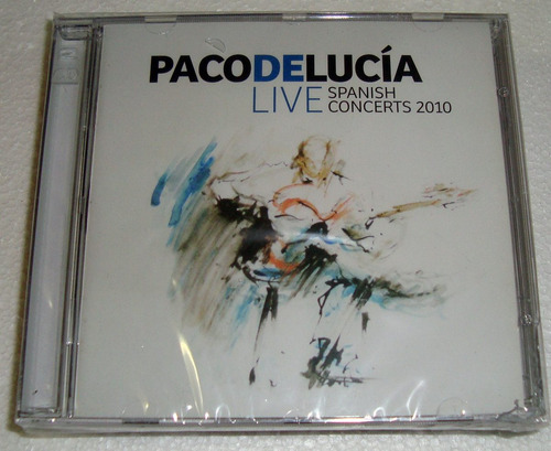 Paco De Lucia Live Spanish Concerts 2010 2 Cds Sellado Kktus