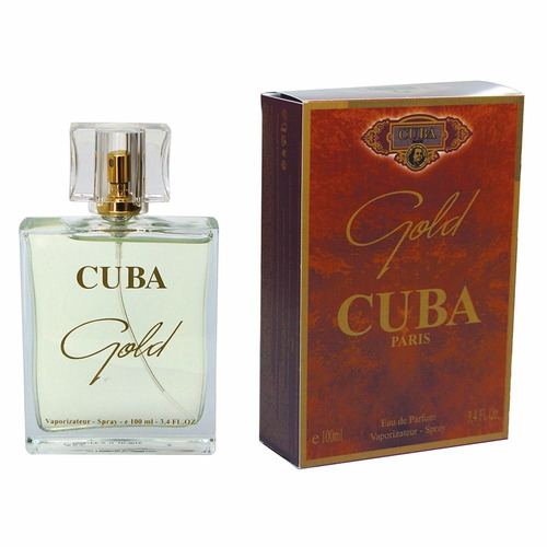 Perfume Cuba Gold 100ml Edp Cuba Paris - Frete Gratis