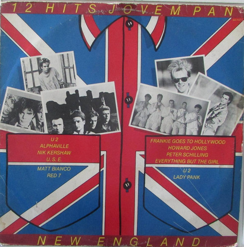 Lp Jovem Pan 12 Hits - New England - 1985 - Wea