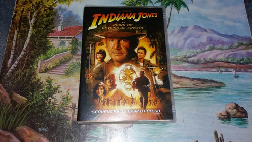 Dvd Indiana Jones E O Reino Da Caveira De Cristal Original