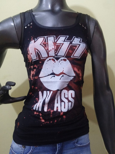 Musculosa Batick Kiss - Tachitas Engomado