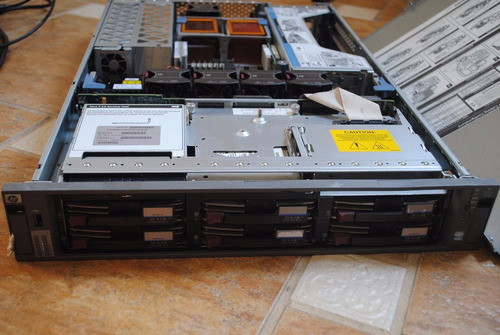 Hp Proliant Dl380 G4, Intel Xeon 3 Ghz 64 Bits, 8 Gb Ram, 2 Hds 146gb, 2 Portas De Rede Gigabit, Barato E Com Garantia