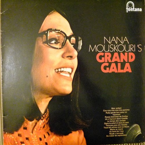 Vinilo Nana Mouskouri: Gran Gala (vinilo Europeo)