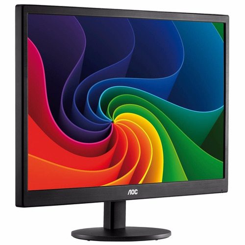 Monitor Aoc Com Tela 18,5 Led Resolução Hd E970swnl