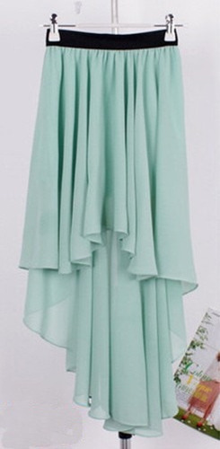 Pollera De Gasa Forrada, Fiesta Vestido Camisa Pantalones