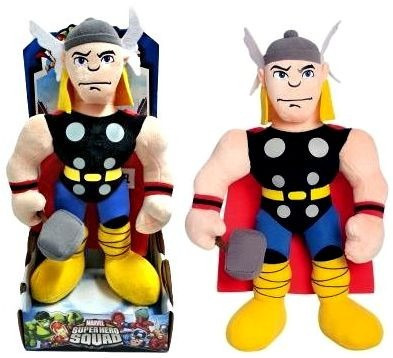 Thor Peluche 34 Cm Original Marvel Super Hero Squad Avengers