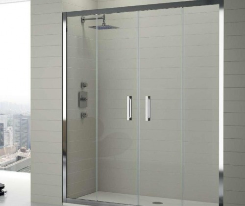 Puerta De Ducha En Vidrio Templado De 10 Mm Con Accesorios De Acero Inoxidable Duchas De Vidrio Puertas De Ducha Puertas De Ducha De Vidrio