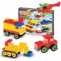 Comprar Blocky Vehiculos 140 Piezas Bloques 0602 Educando