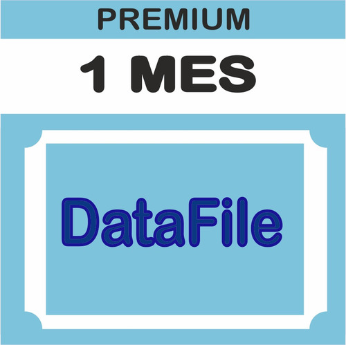 Cuentas Premium Datafile X 30 Dias - 1 Mes 100% Garantizado