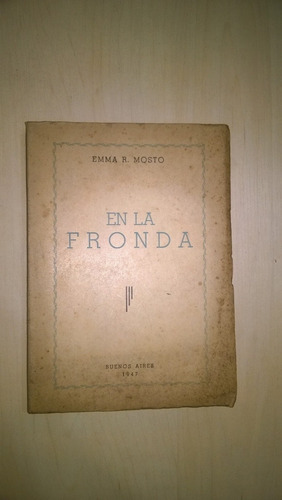 En La Fronda - Emma Mosto - Firmado