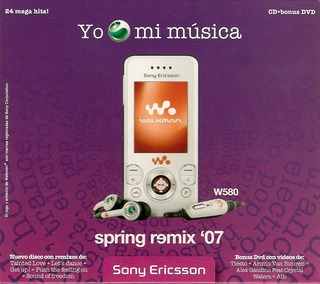 Sony Ericsson - Spring Remix 07 (cd+dvd) - Db