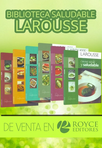 Biblioteca Saludable Larousse 6 Vols