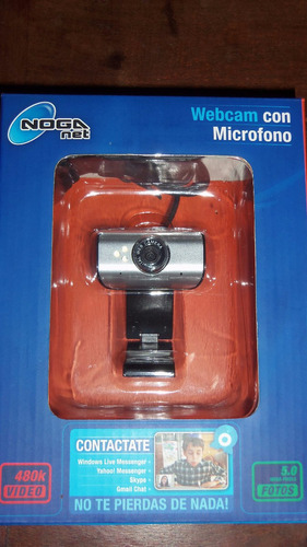 Webcam Noganet C/ Microfono 5mp 480k Nueva