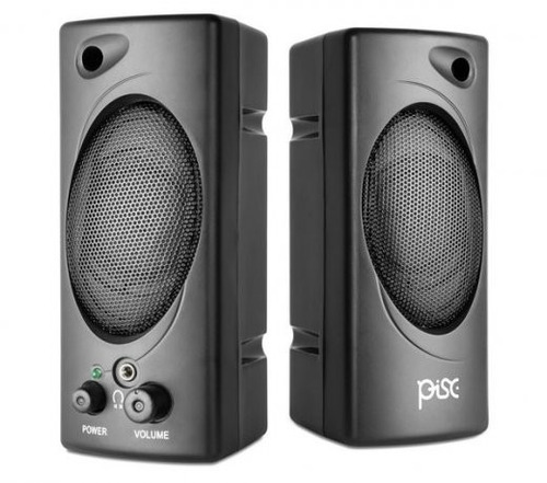 Caixas De Som Pisc 1820 Multimídia Standard 1w Rms - Preto