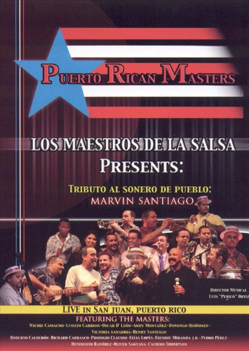 Puerto Rican Masters Los Maestros De La Salsa Dvd